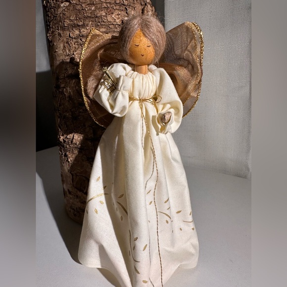 ⭐️ Liebchens Little Loved Ones Handcrafted Pine Baroness Angel Doll ⭐️ - Picture 5 of 9